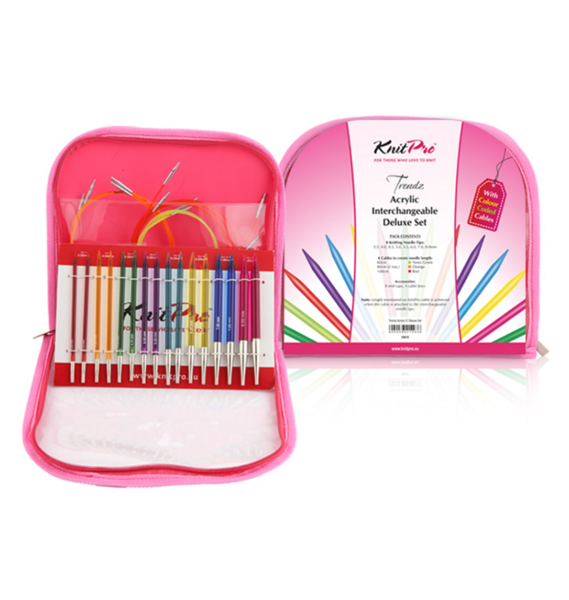 KnitPro Trendz Interchangeable Circular Needle Set Deluxe