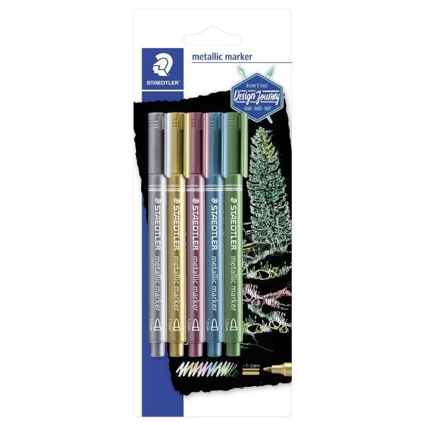 STAEDTLER Metallic marker, 5 pcs
