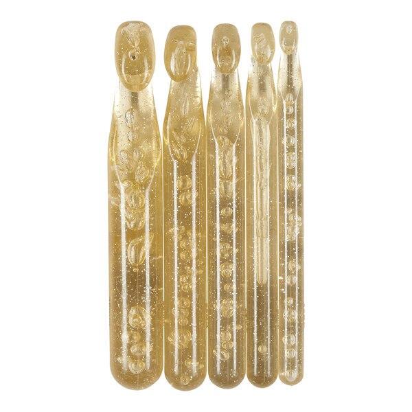 Crochet hook set, Transparent, Size 12-25 mm, 5 pcs