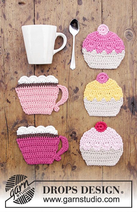 0-1384 Breakfast Cupcakes by DROPS Design