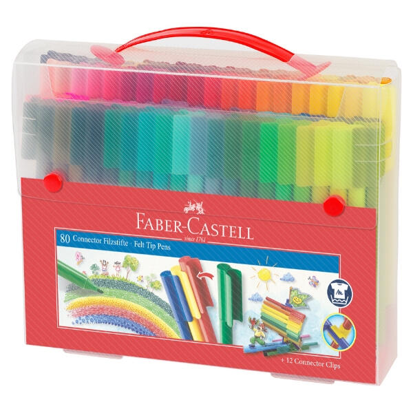 Faber-Castell Marker pens Connector Case 80 pcs