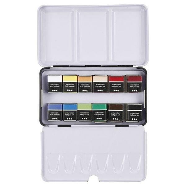 Art Aqua watercolour paints, 12 Colours