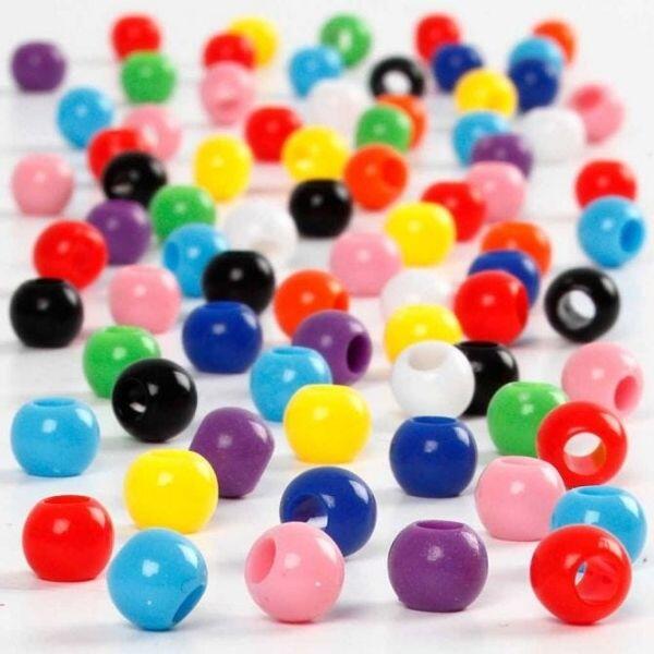 Pony Beads, 6 mm