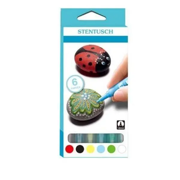 Stone Marker, 6 pcs. Ass.