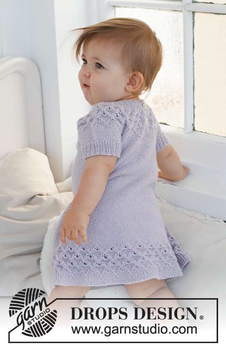 43-11 Bellflower Dress by DROPS Design