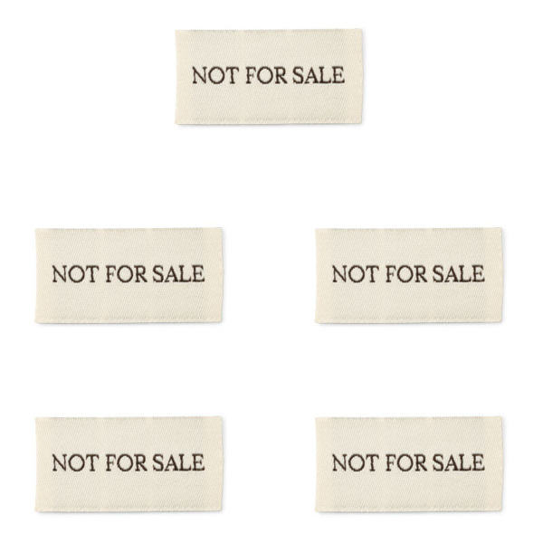 LindeHobby Not For Sale Label (4 cm x 2 cm)