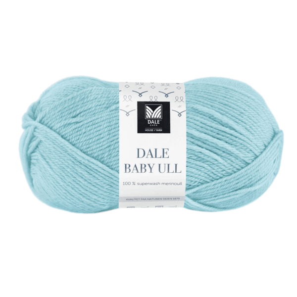 Dale Baby Ull 8546 Karibisk blå