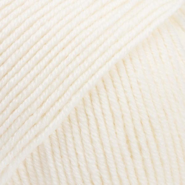 DROPS Baby Merino 02 Off white (Uni Color)