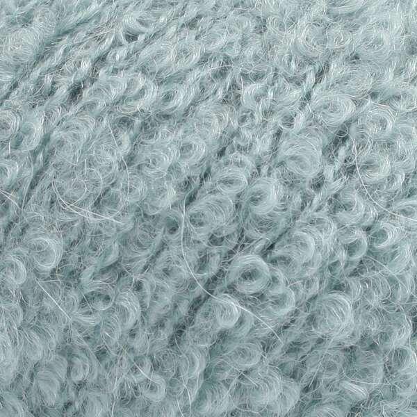 DROPS Alpaca Bouclé 7402 Light ocean green (Uni Color)
