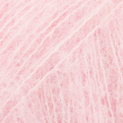 DROPS BRUSHED Alpaca Silk 12 Powder pink (Uni colour)