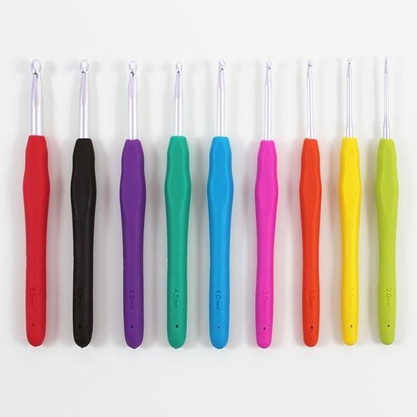 HobbyArts Crochet Hook Set, 9 sizes
