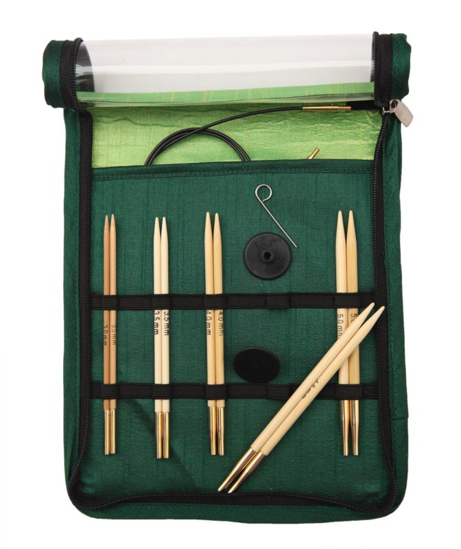 KnitPro Bamboo Interchangeable Circular Needle Set Starter