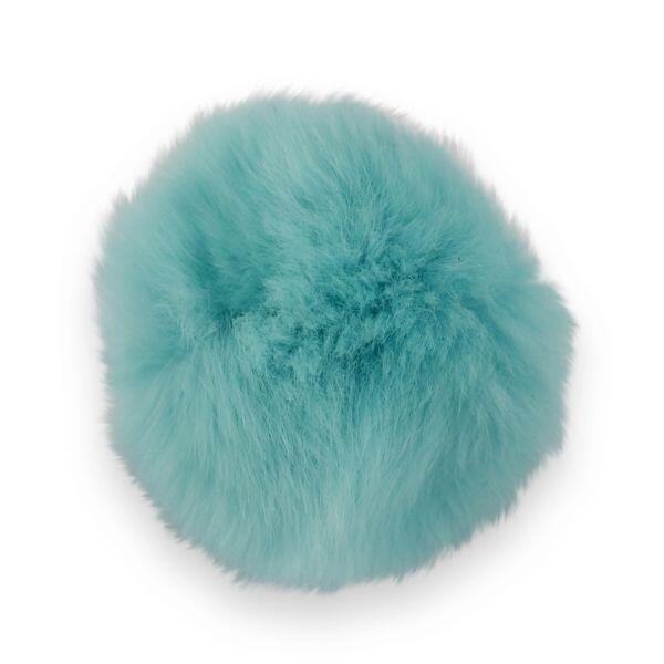 Pumpkin Rabbit hair 6 cm light blue