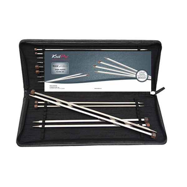 KnitPro NOVA CUBICS Single Pointed Needle Set 30 cm