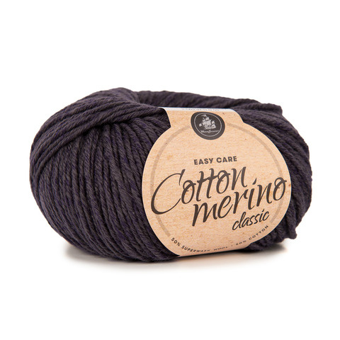 Mayflower Cotton Merino Classic 104 Anthracite (UNI COLOUR)