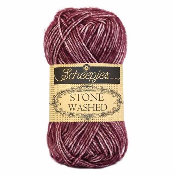 Scheepjes Stone Washed 810 Garnet