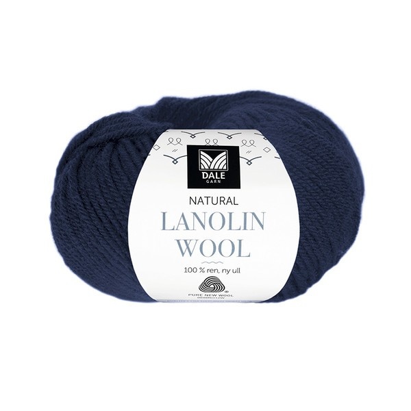 Dale Natural Lanolin Wool 1408 Marine