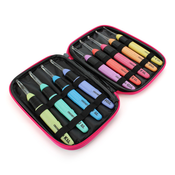 The Crochet Light, Crochet Hook Set, Pink