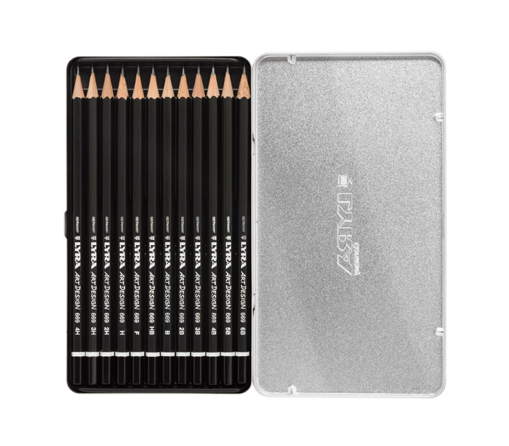 Lyra Rembrandt Art Design Blyanter, 12 stk