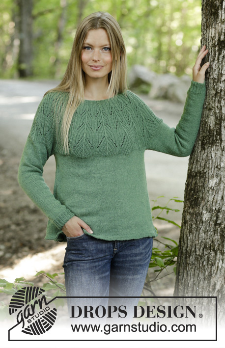 196-26 Green Echo by DROPS Design