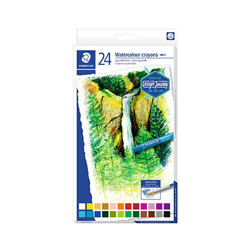 STAEDTLER karat aquarell farvekridt, 24 stk