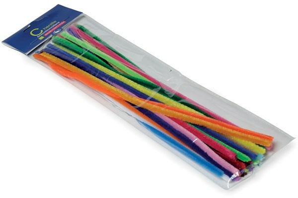 Chenille Mix 0.6x30 cm, 26 stk