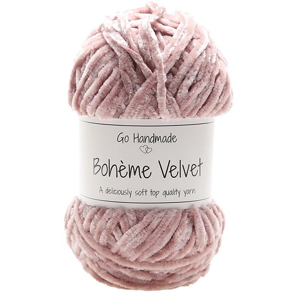 Go Handmade Bohéme Velvet Dobbelt 17631 Nude