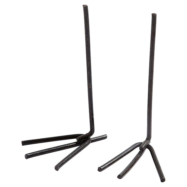 Fuglefødder og kyllingefødder Sort, 20 stk