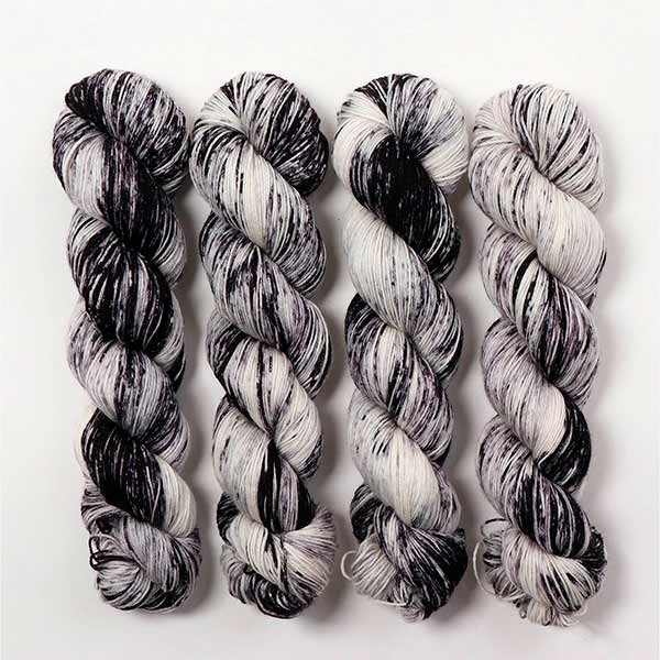 Hedgehog Fibres Sock Yarn Magpie