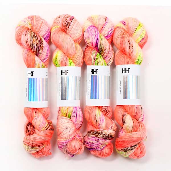 Hedgehog Fibres Sock Yarn Rosehip