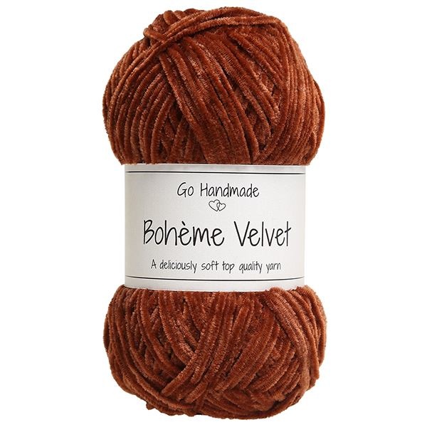 Go Handmade Bohème Velvet Fine 17600 Rust