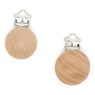 HobbyArts Seleclips Wood, Round without holes, 1 piece