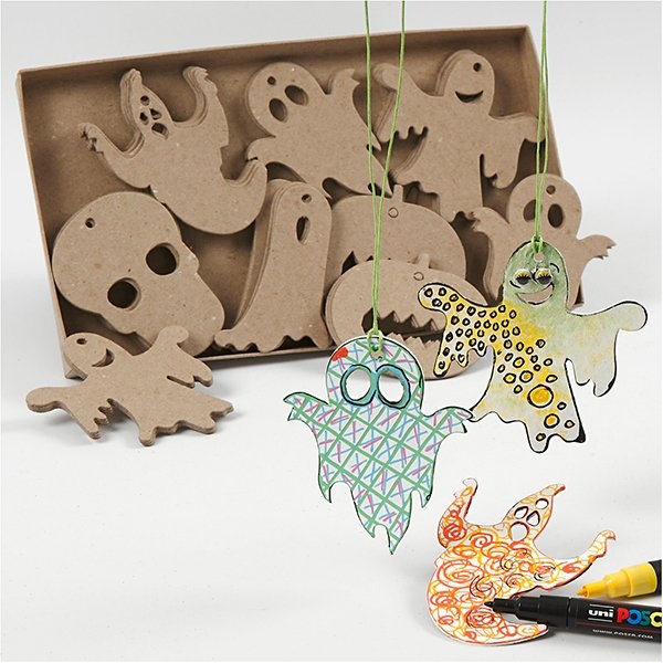 Halloween Ornaments, 7-10 cm,  60 pcs
