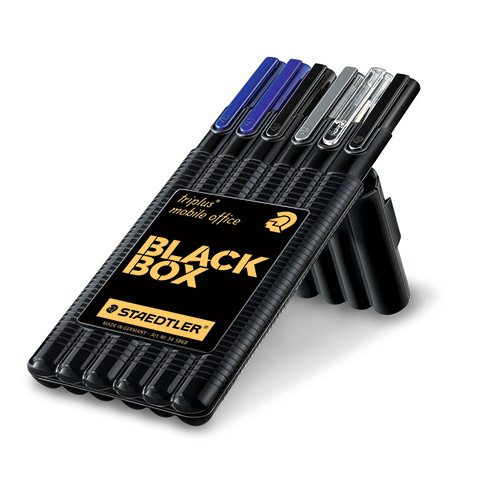 STAEDTLER triplus Black Box Multiset, 6 pcs