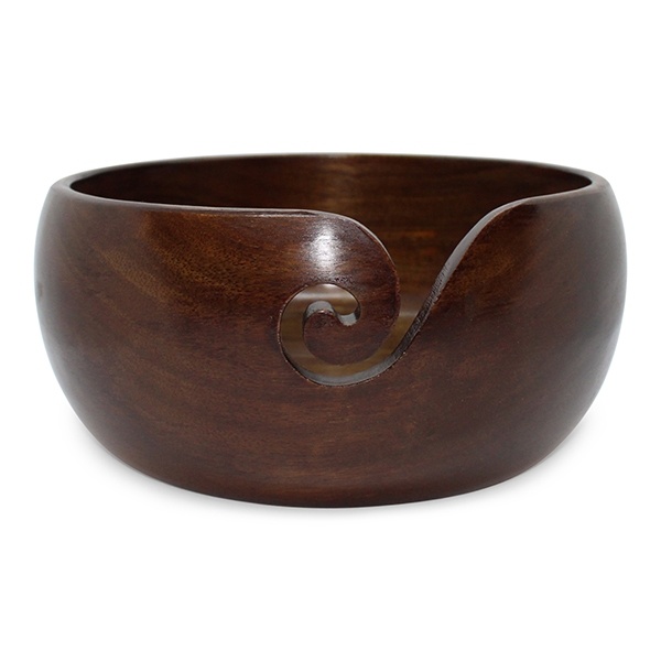 HobbyArts Yarn bowl XL Mango wood