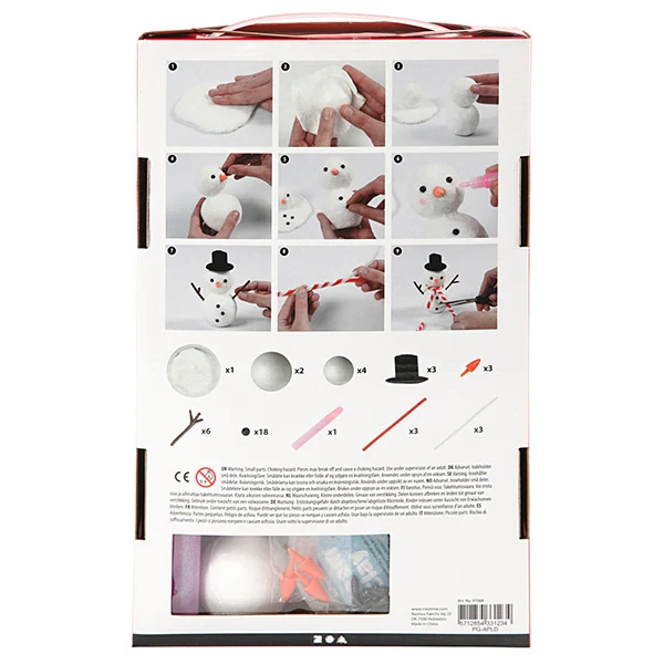 DIY Snowman, 1 set
