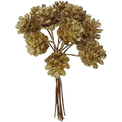 Artificial cones, 20 mm, 12 pcs