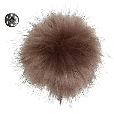 Go Handmade Pompon with push button, 10 cm