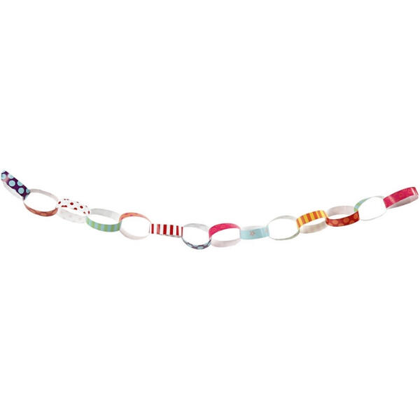 Garland strips with print