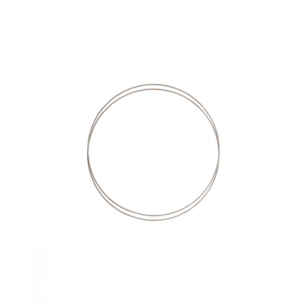 Metal ring Mushroom 2 pcs 15 cm