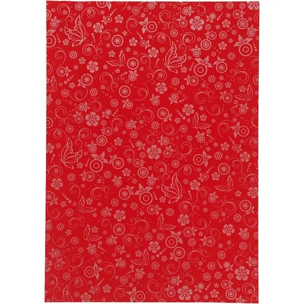 Paper, A4, Silver print patter