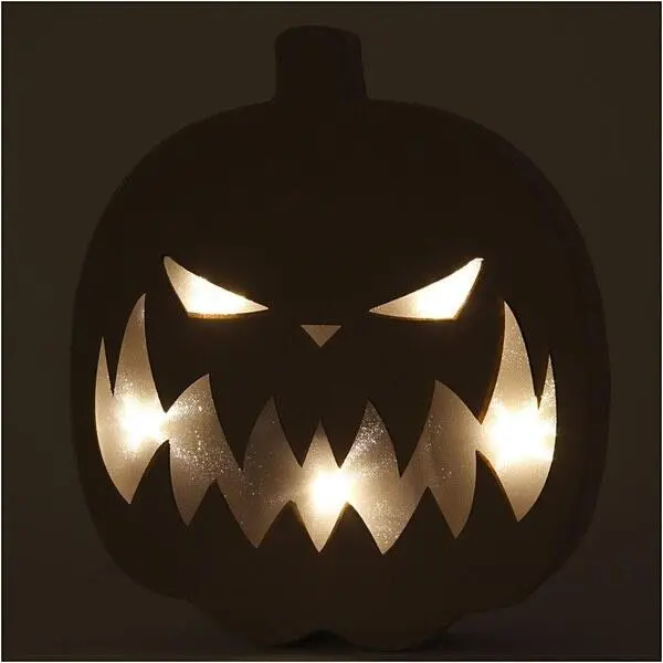 Pumpkin Light, 25 cm. D: 4 cm,. B: 22 cm