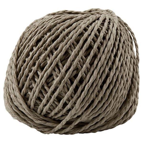 Paper Yarn 40 m Light Brown