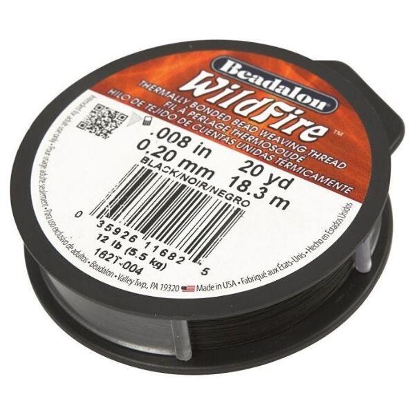 Jewellery Wire 0.2 mm black