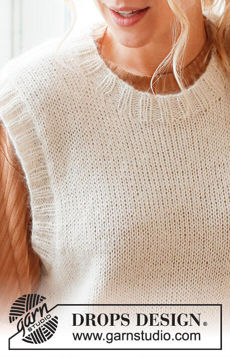 220-41 Annabelle Vest by DROPS Design