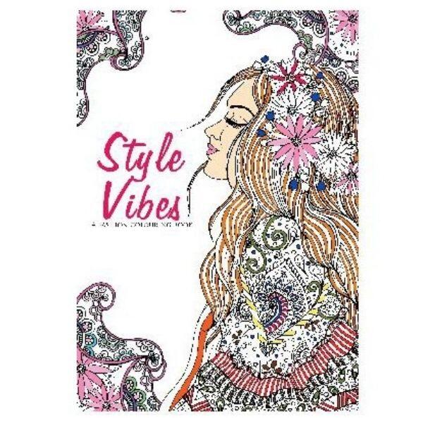 Coloring book A4 Style Vibes, 32 pages