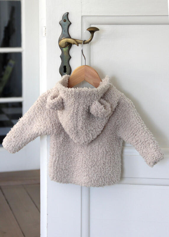 96091 Teddy Hooded Jacket for babies