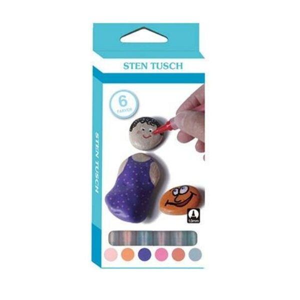 Stone Marker, 6 pcs. Ass.