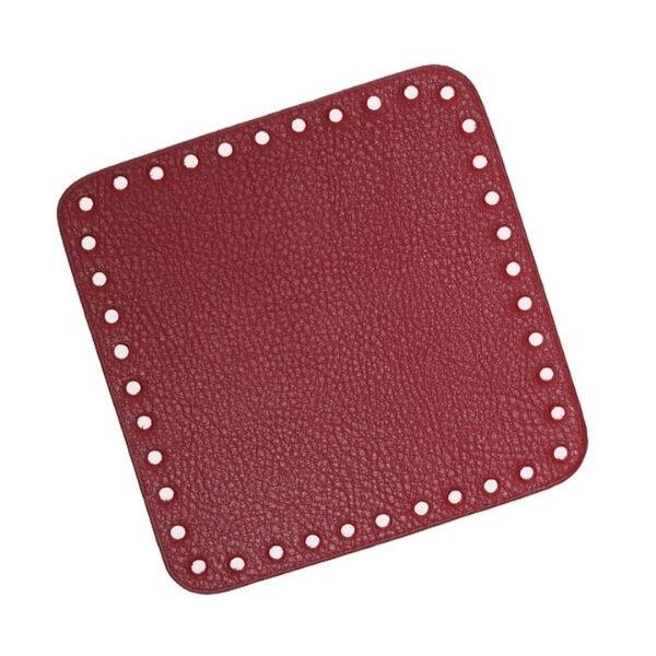 Go Handmade Bag/Basket Base 15 x 15 cm raspberry