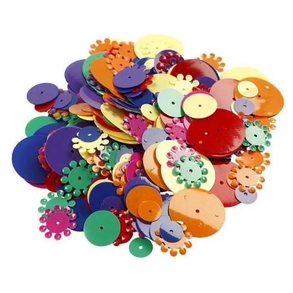 Sequins, Round, 35 g